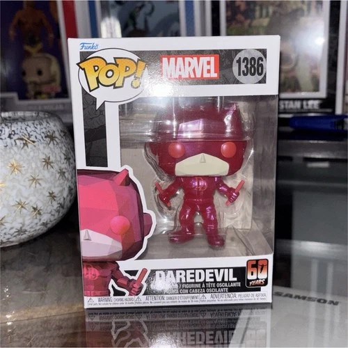 👿Funko Pop! Vinyl: Marvel Daredevil (60 Years) #1386 Comics Theme🥋