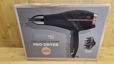 STUNNING!Infinit Pro Contain Full Body & Shine Pro Dryer Gets Job Done In a SNAP