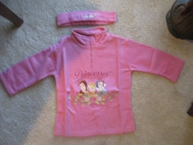 Avon Disney’s princess fleece top headband 2T 3T Sealed Unused - Image 3 of 4