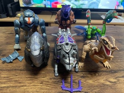 Transformers Beast Wars Action Figure 6p set Bundle Bulk TAKARA Vintage