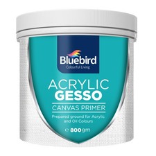 Heavy Gesso Primer for Acrylic Painting 28.2 Oz / 513ML Full Tub Gesso Surfac...