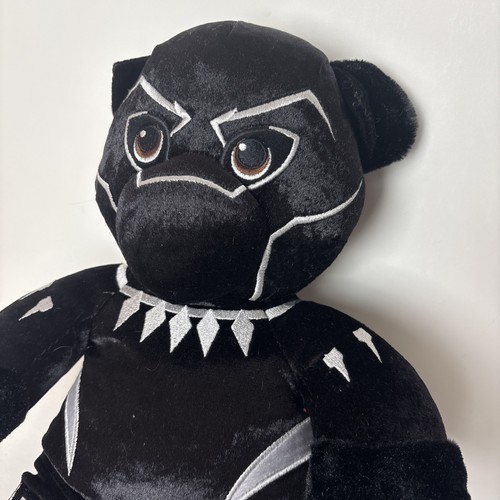 Build-A-Bear Workshop Marvel Black Panther T'Challa Plush Avengers Edition - Picture 2 of 10