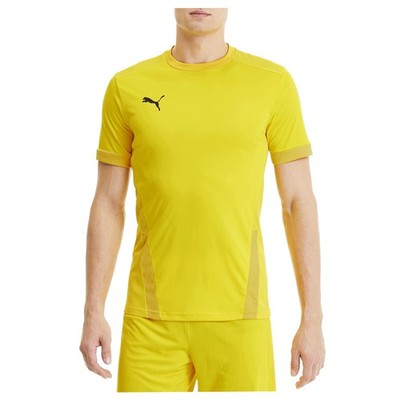 PUMA Teamgoal 23 Crew Neck Short Sleeve Training Jersey Mens Yellow  70417107