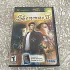 Shenmue II 2 Original XBOX  & Shenmue DVD Movie CIB Black Case