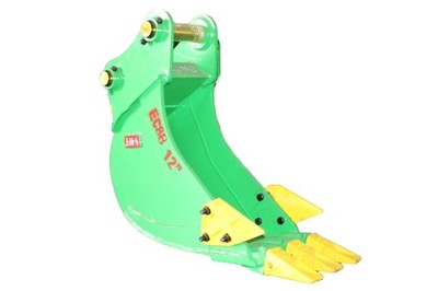 JMA 12in Excavator Bucket 7-10 Ton 60mm Pin-On Trenching Heavy Duty Steel