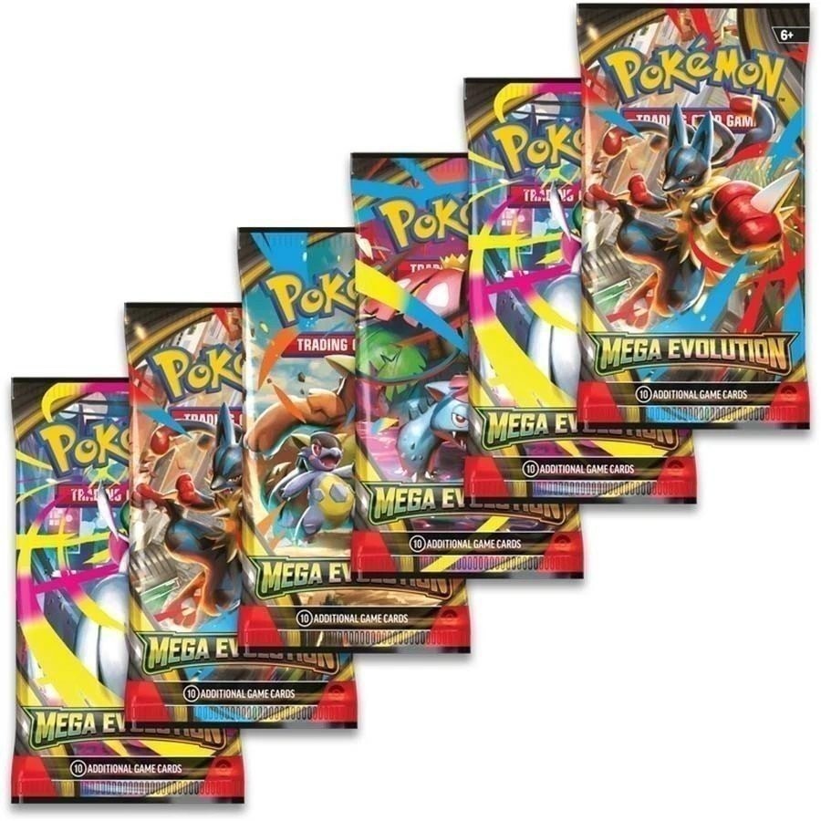 Mega Evolution Booster Bundle ME01 | 6 Pokémon TCG Packs | eBay