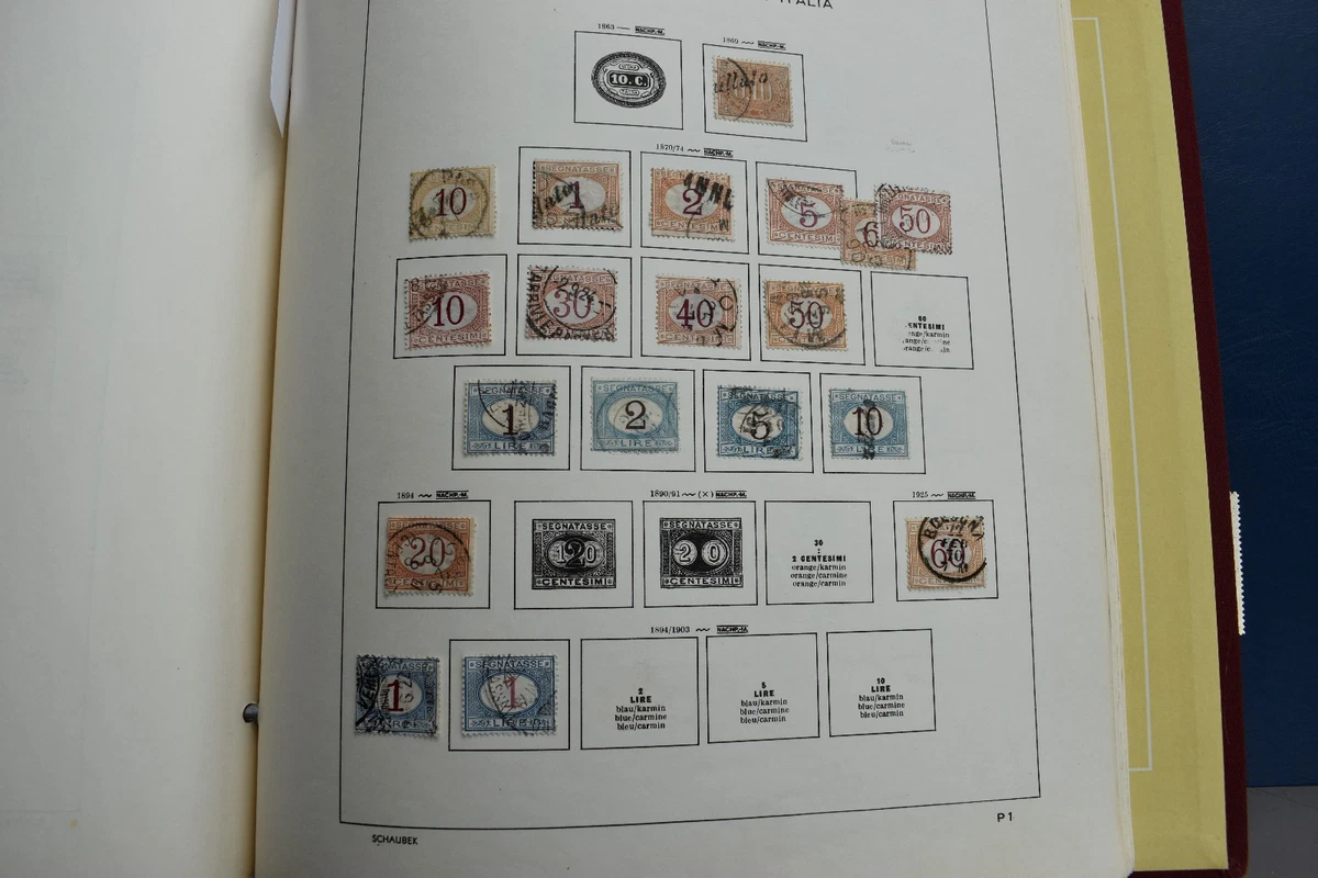 IItalien umfangreiche Sammlung, viel Klassik, gestempelt, von 1863 -1985. gest.