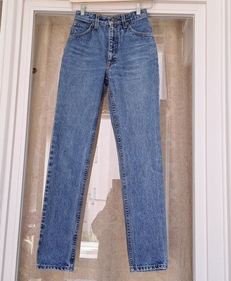 Lee Oklahoma Jeans Blau gerade hoch 100% Baumwolle W26 L31
