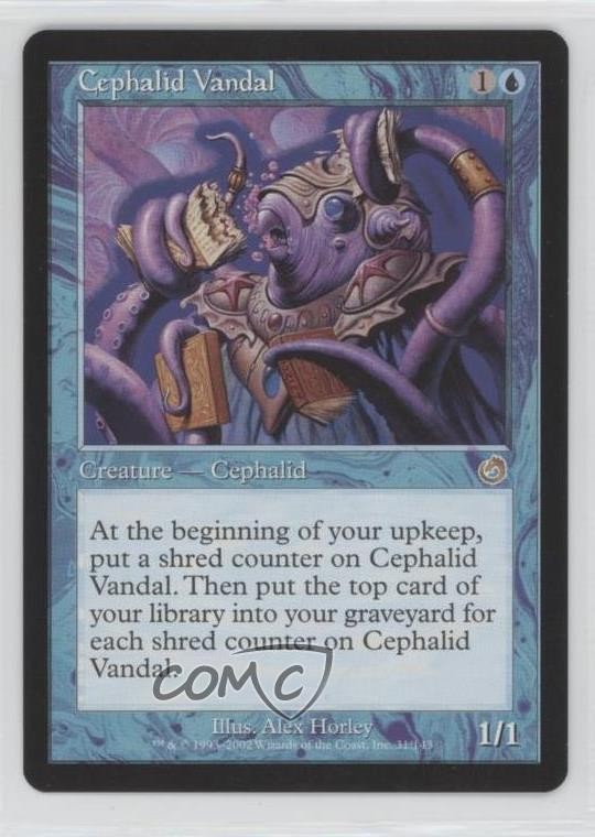 Cephalid Vandal Magic: Torment #31 2002