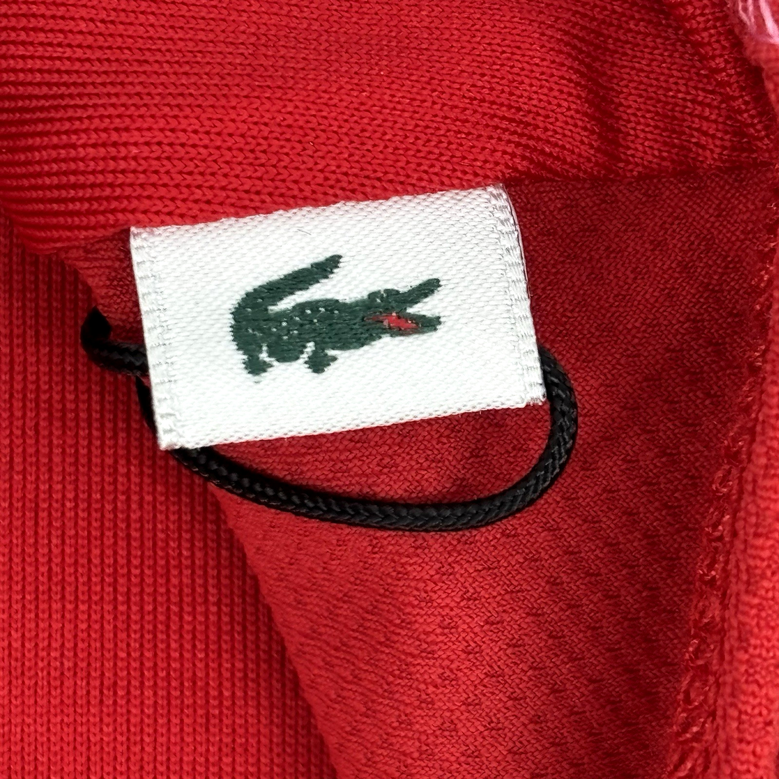 Lacoste Technical Jersey Bikini Swimsuit Bottom Logo Red Women's Size 4 NWT thumbnail 9