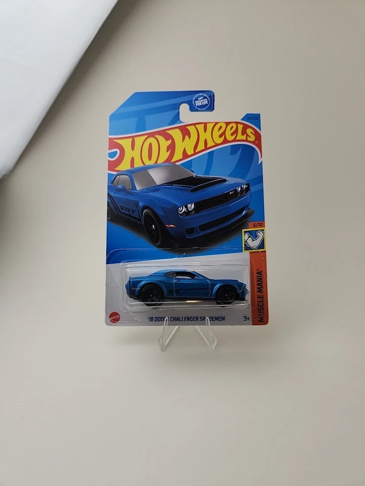 ERROR DE IMPRESIÓN TAMPO - '18 Dodge Challenger SRT Demon 151/250 - Hot Wheels 2021 Foto 4 de 4
