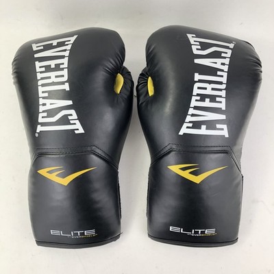 Everlast Elite 16oz Boxing Gloves Evershield Hook & Loop Fastener XL Extra Large