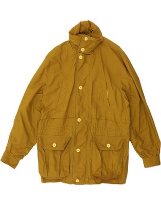 POLBOT Mens Windbreaker Jacket UK 40 Large Khaki DH16