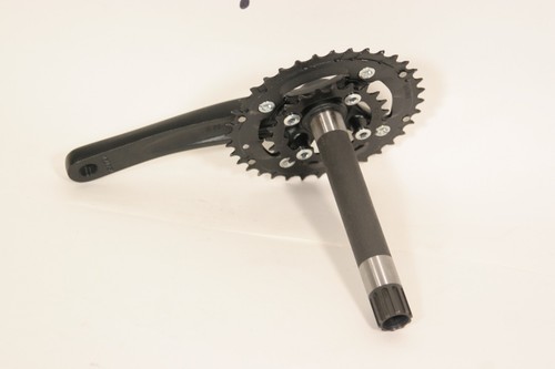 Samox Fat Bike Right Crank Arm Alloy 2 x 8/9 speed 175mm 32/22T FBC2R - Picture 3 of 3