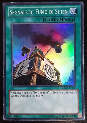 SHIEN RAUCHSIGNAL Super Rare auf Italienisch (EXC) SDWA-IT030 YUGIOH
