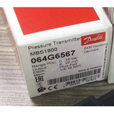 NEW Danfoss MBS1900 064G6567 Pressure Transmitter #DW