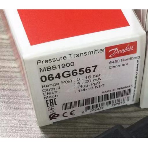 NUOVO trasmettitore di pressione Danfoss MBS1900 064G6567# - Foto 1 di 1