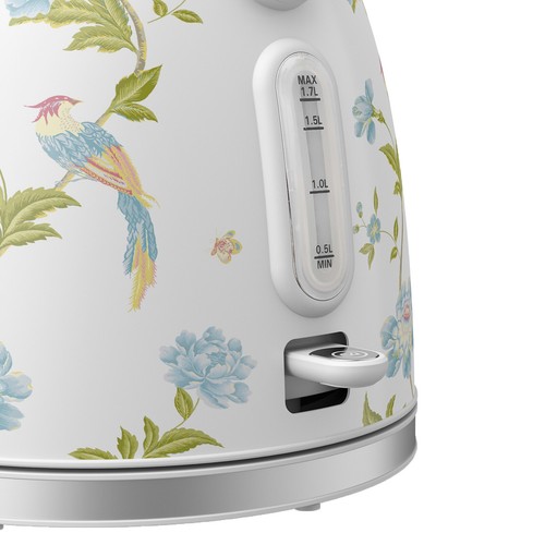 Laura Ashley Designer Kettle Electric Cordless 1.7L Elveden White