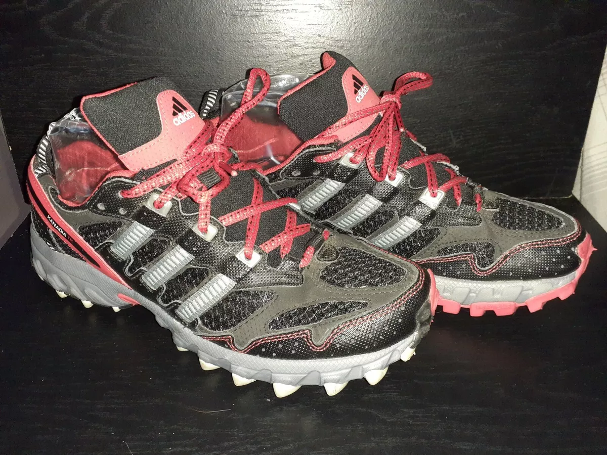 Adidas Size Athletic Hiking Sneaker BLACK/RED | eBay