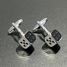 Casino Game Dice Cufflinks For Men Birthday Wedding Anniversary Gift