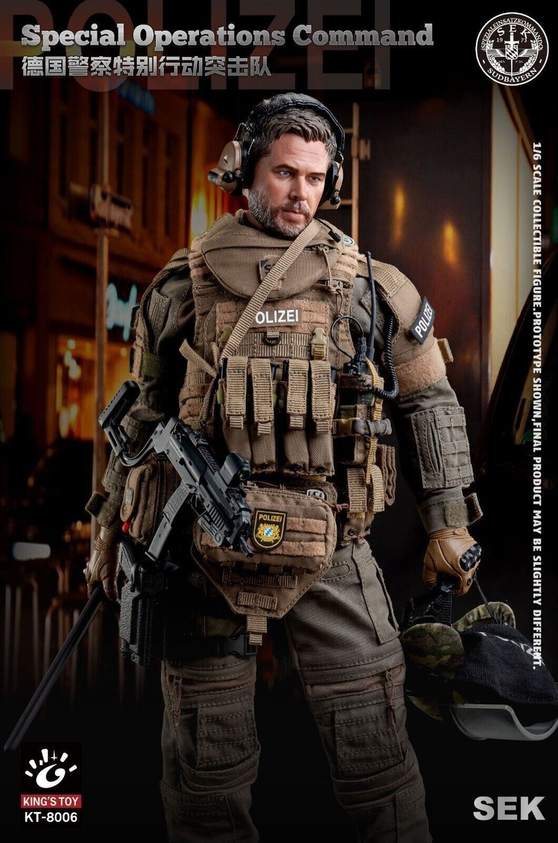 King's Toy KT-8006 German Special Operations Command SEK 1/6
