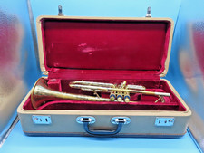 #SE4436# Jazz-Trompete  Musica Steyr Austria Koffer Musikinstrumente *RAR* lesen