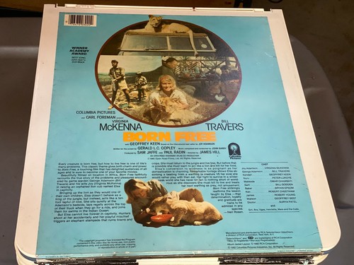 RCA pictures present BORN FREE Video Disc System "CED" - Picture 2 of 2