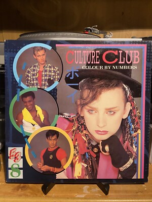 Colour by Numbers by Culture Club Boy George vinyl LP Ex/Ex Ultrasonic ...