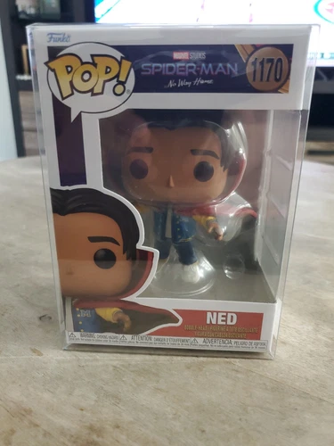 Funko Pop Marvel #1170 Spider-Man No Way Home Ned with Cloak w/Protector