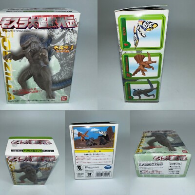 1998 Bandai Mothra Kaiju Legends COMPLETE SET Godzilla Zilla