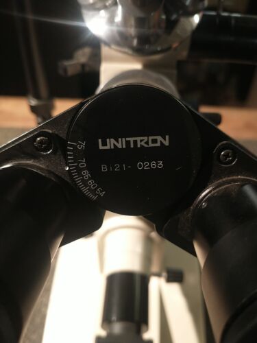 Unitron Neomet Metallurgical Inverted Microscope With Ccd xc-75ce Camera