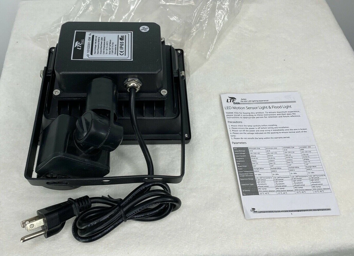 Cly 20W LED Motion Sensor Floodlight Outdoor Security Flood Lights