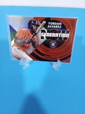 Yordan Alvarez 2022 Topps Series 1 Baseball #GN-15 Generation Now Black #d /299