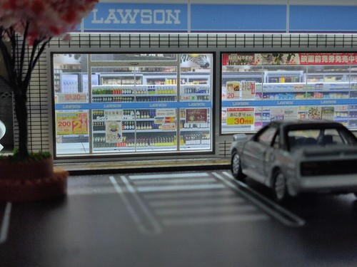 1/64 Diorama Diecast Garage Model LED Parking Lot Scene Display Model AU Stock - Picture 86 of 191