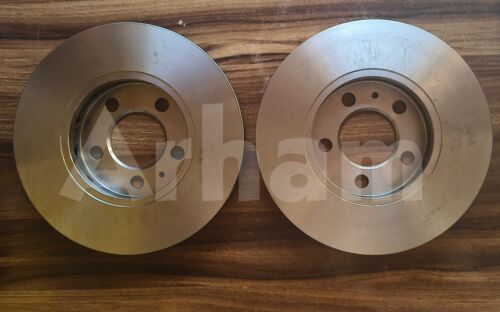New Bosch Front Brake Disc Set of Two for Volkswagen, Skoda, Audi, Seat - Picture 2 of 7