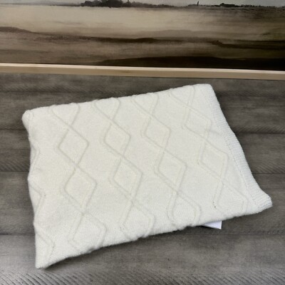 Pottery Barn Kids Goldie Giraffe Baby Kids Blanket Only 30”x40” Ivory NWOT 