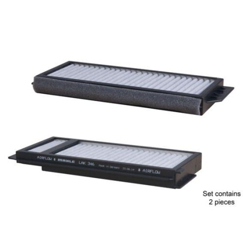 MAHLE 2 x Innenraumluftfilter für BMW F10 F18 F11 F07 F06 F12 F13 7er F01 F02, 37,99