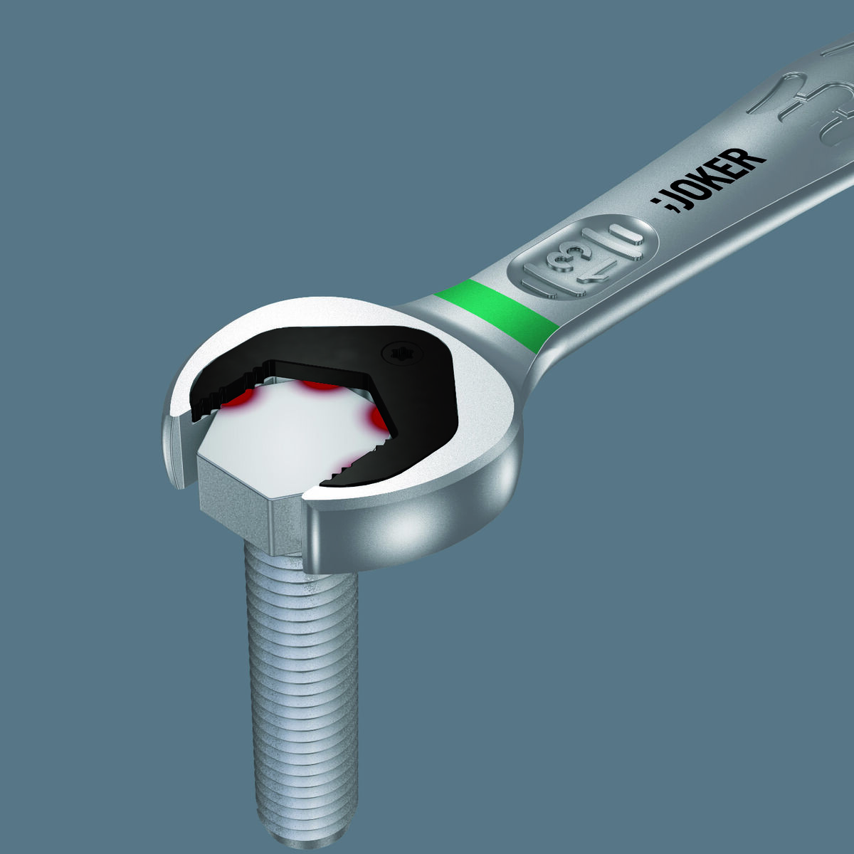 WERA 10mm JOKER Combination/Combi Open End Ratchet Ring WERA 10mm JOKER Combination/Combi Open End Ratchet Ring