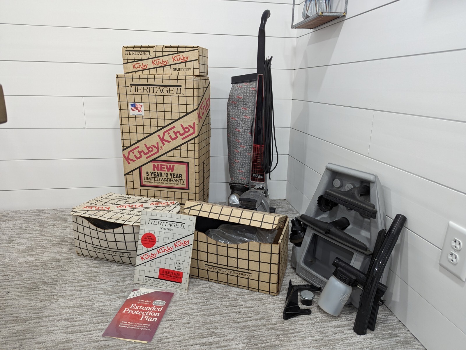 Vintage Kirby Heritage II Turbo With Loads Of Extras In Original Boxes