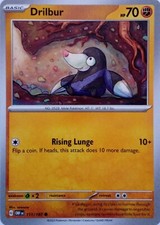 111/197 DRILBUR | COMMON | OBSIDIAN FLAMES POKEMON CARD