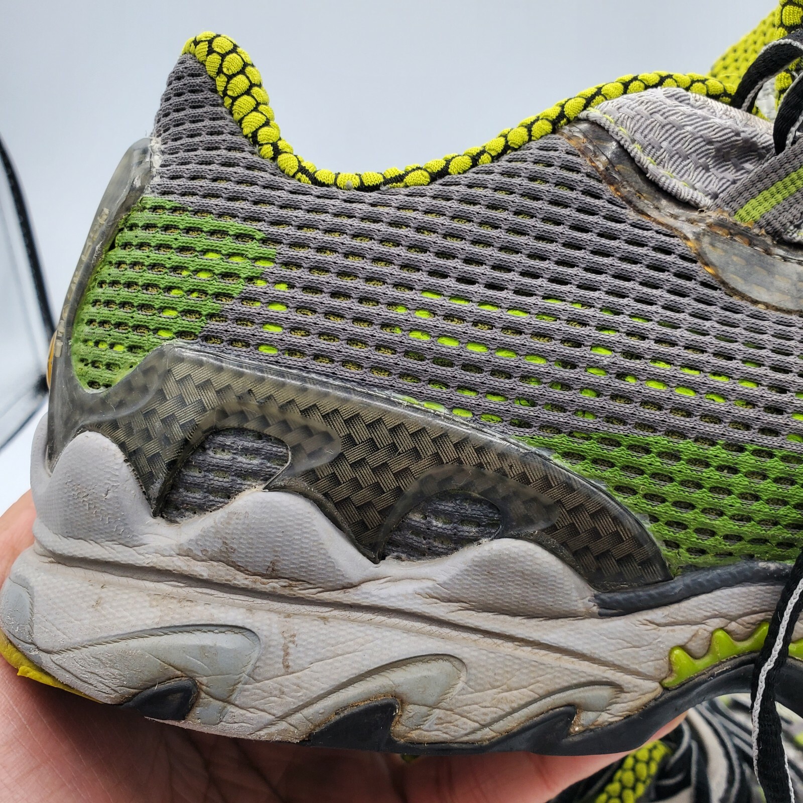 R3 La Sportiva Wildcat Trail Running Shoe Grey Green … Gem