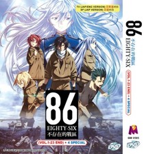 ANIME EIGHTY-SIX 86 VOL.1-23 END  4 SPECIAL DVD ENGLISH DUBBED REGION ALL