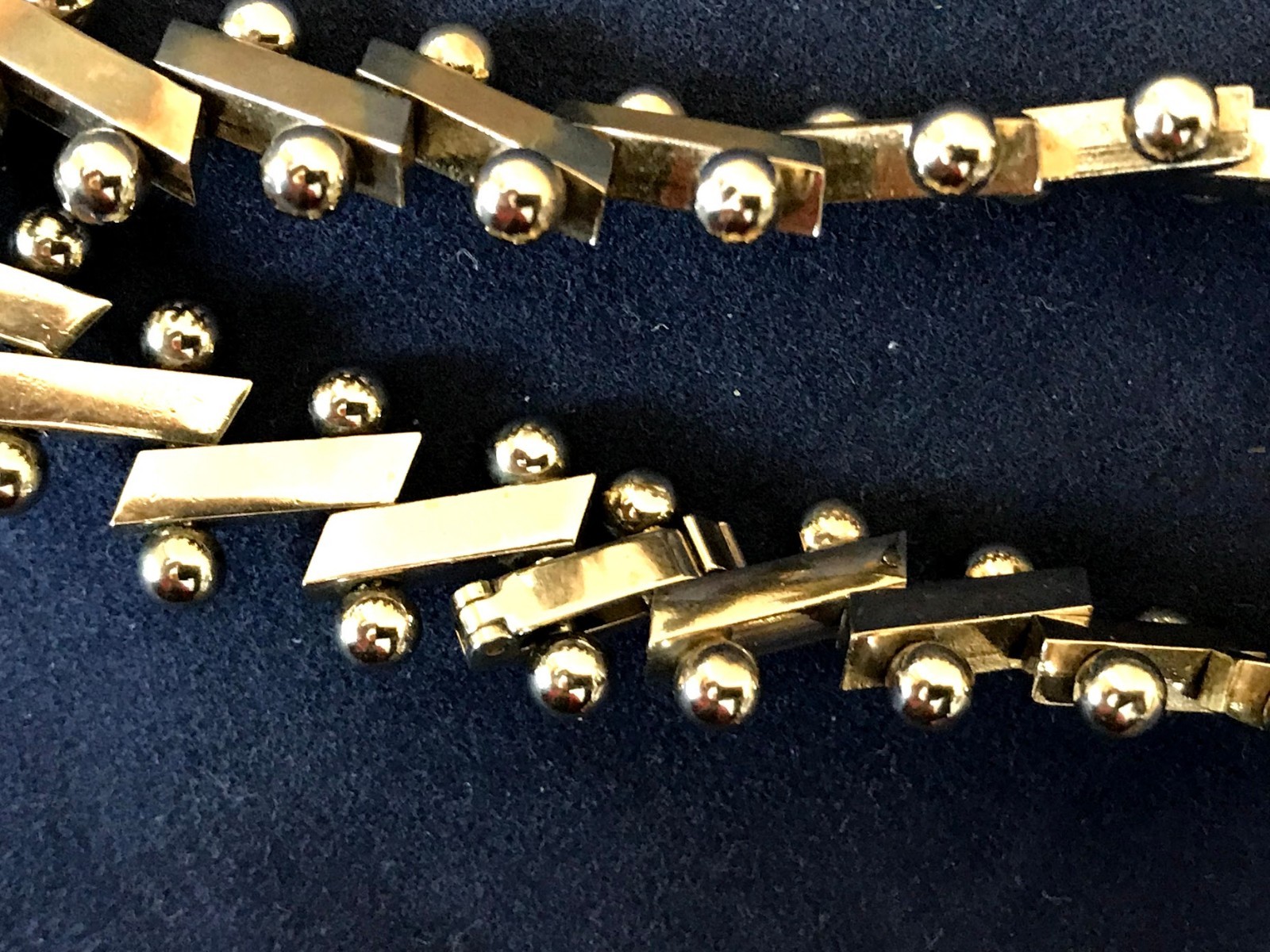 Modernist Solid 925 Sterling Silver Bracelet 32 g… - image 8