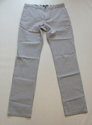 Tommy Hilfiger Denton Chino Hose W 33 L 34 Straight Fit Neu Etikett Blau - Bild 1 von 5