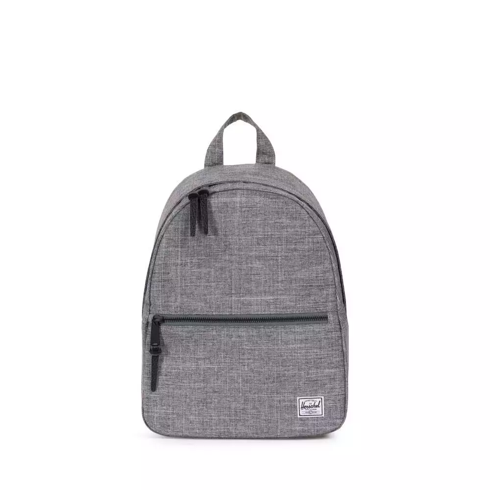 Herschel Rucksack Town XS 9l Raven Crosshatch TAN grau klein Damen