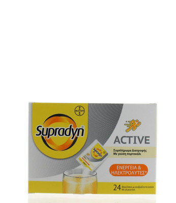 SUPRADYN ACTIVE ENERGY & ELECTROLYTES 24 BRAUSEGRANULATE - KOSTENLOSER VERSAND