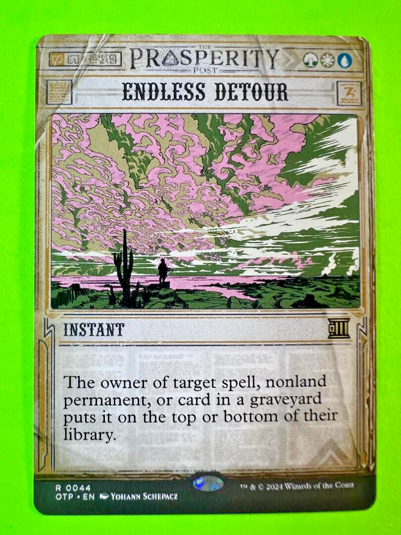 MTG Outlaws of Thunder Junction - Endless Detour - Rare 0044 | eBay MTG Outlaws of Thunder Junction - Endless Detour - Rare 0044 | eBay