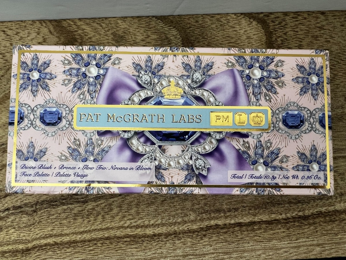 NEW Pat McGrath Labs DIVINE BLUSH BRONZE GLOW TRIO - Nirvana in Bloom