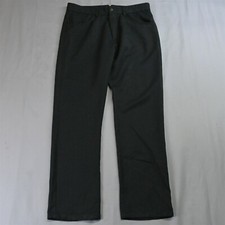 Frank's 32 x 30 Gray Straight Leg 5 Pocket USA Made Tech Dress Pants