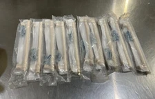 Amerdeco 10 Pack Brushed Brass Gold Cabinet Pulls 7.5in 192mm Hole Center